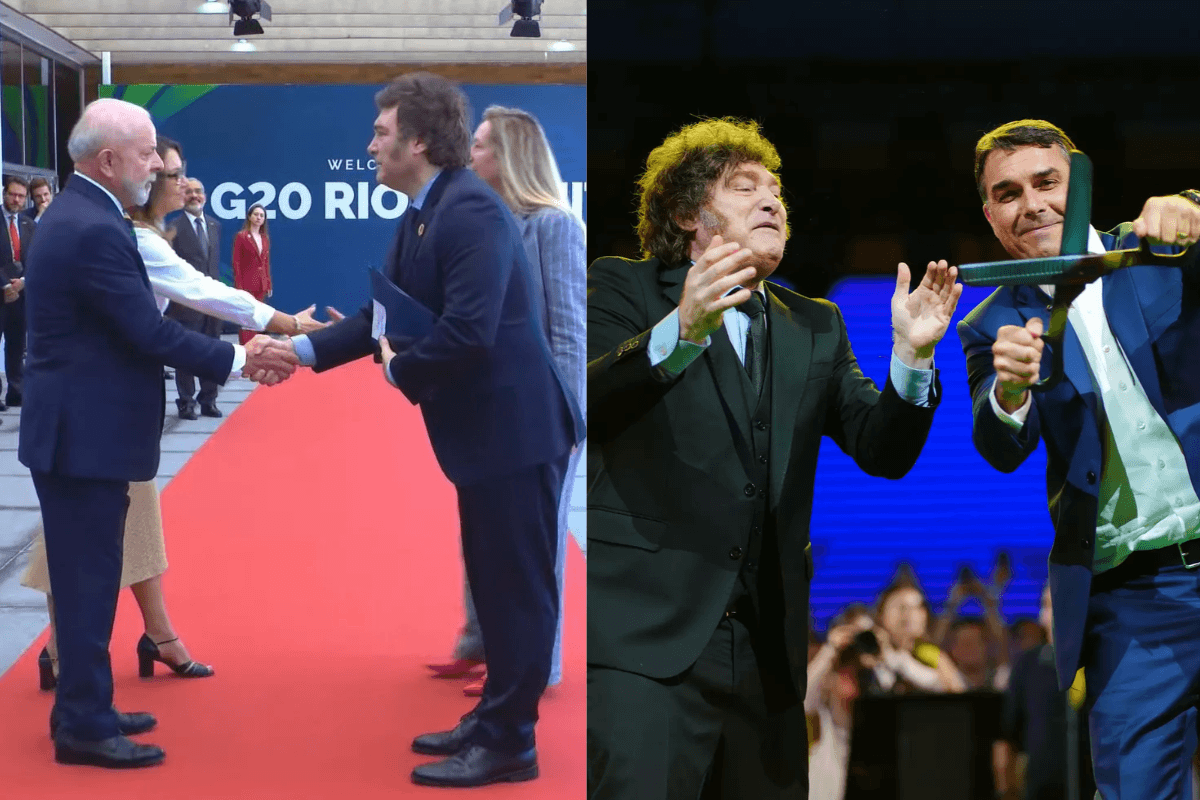 milei-lula-apoio-flavio-bolsonaro